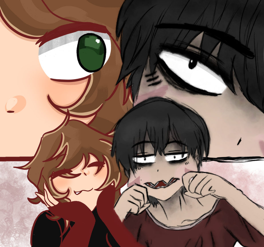 art collab with my friend Akio :3